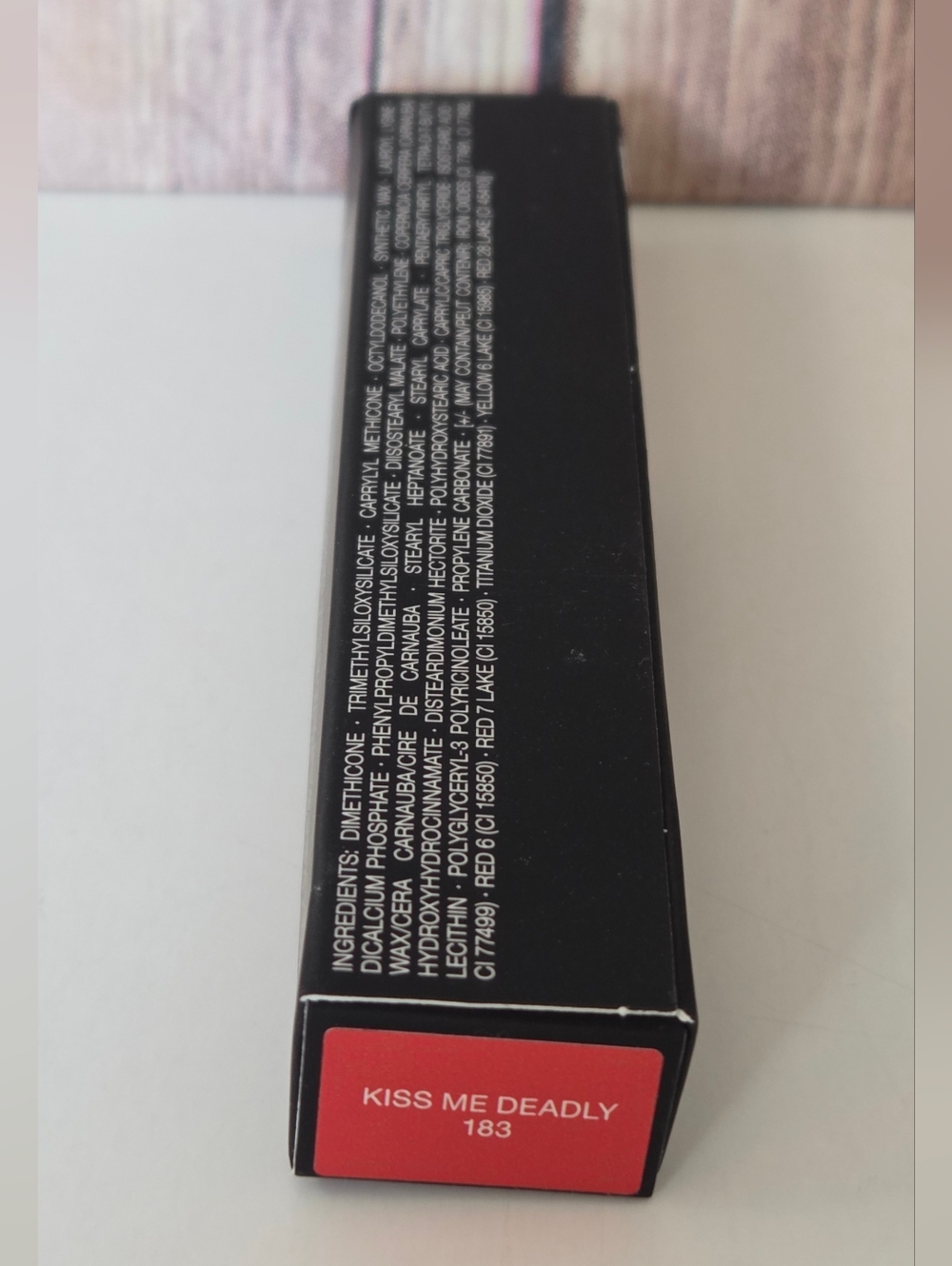 NARS Powermatte Lip Pencil in Black Packaging